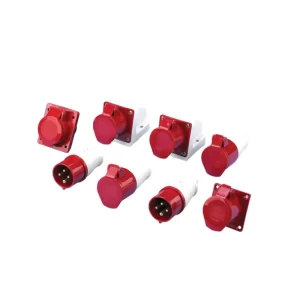 CJ-014 IP44 16A 380V-415V 4Pin Industrial Plugs,Sockets And Connectors